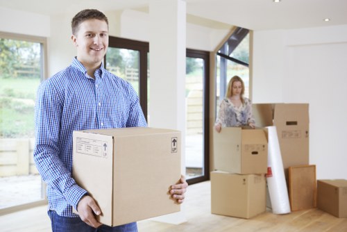 Local moving team handling a home relocation in Woodgreen