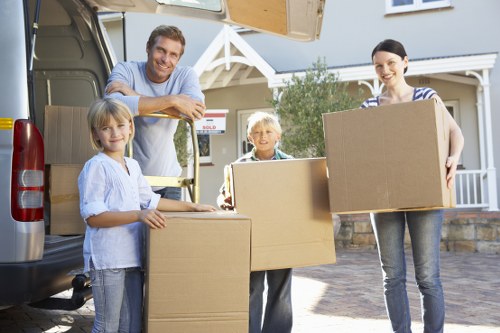 Local truck hire for furniture and boxed items in North London